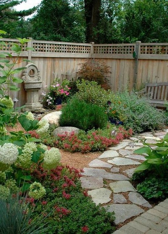 30 Wonderful Backyard Landscaping Ideas ~ love the pathway ♥