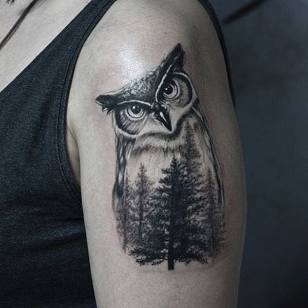 50 of the Most Beautiful Owl Tattoo Designs and Their Meaning for the Nocturnal Animal in You