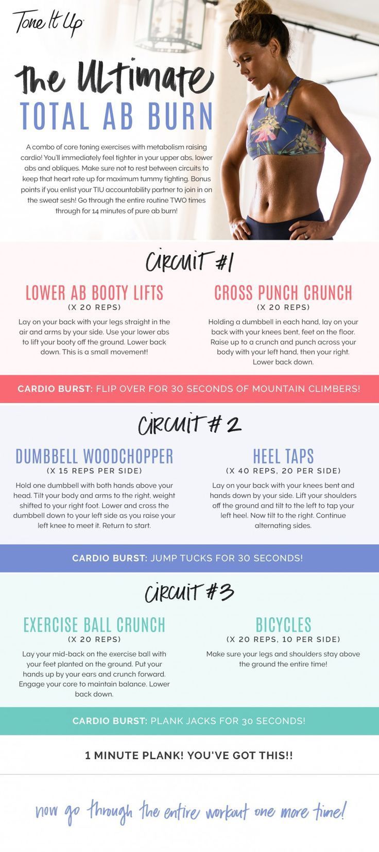 Best HIIT + Core workout to tone your abs!! Perfect for before the beach!