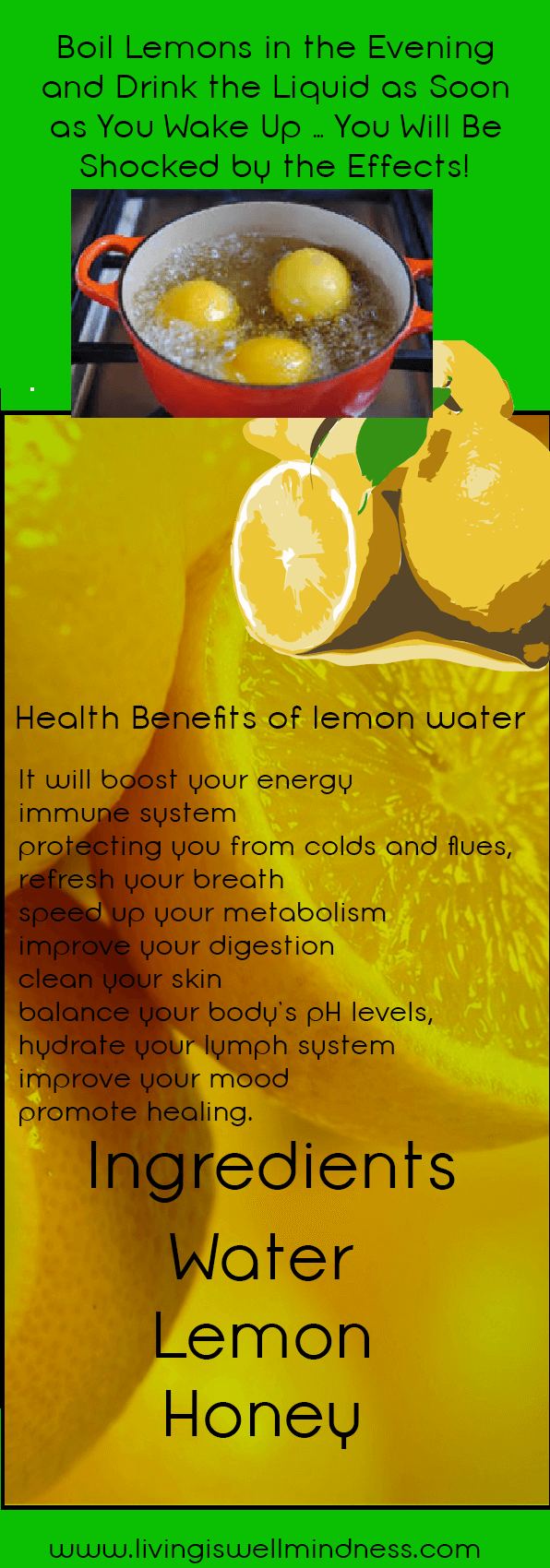 Boil Lemons in the Evening and Drink the Liquid as Soon as You Wake Up … You Will Be Shocked by the Effects! – Living