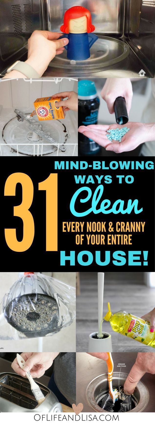 Clean every nook and cranny of your house with these amazing house cleaning tips and tricks.