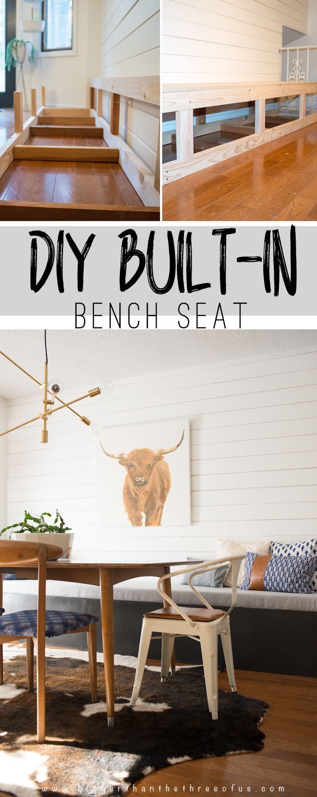 DIY Built-In Banquette Tutorial