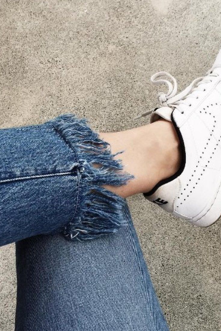 DIY Frayed Jeans: How To Fray Your Denim Into Fringed Hem Perfection