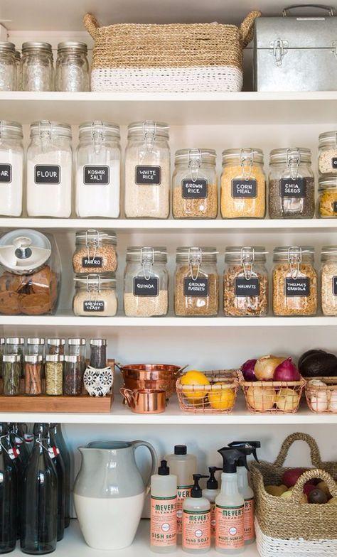 DIY Organizing Ideas for Kitchen – Pantry Organization For The New Year – Cheap and Easy Ways to Get Your Kitchen Organized –