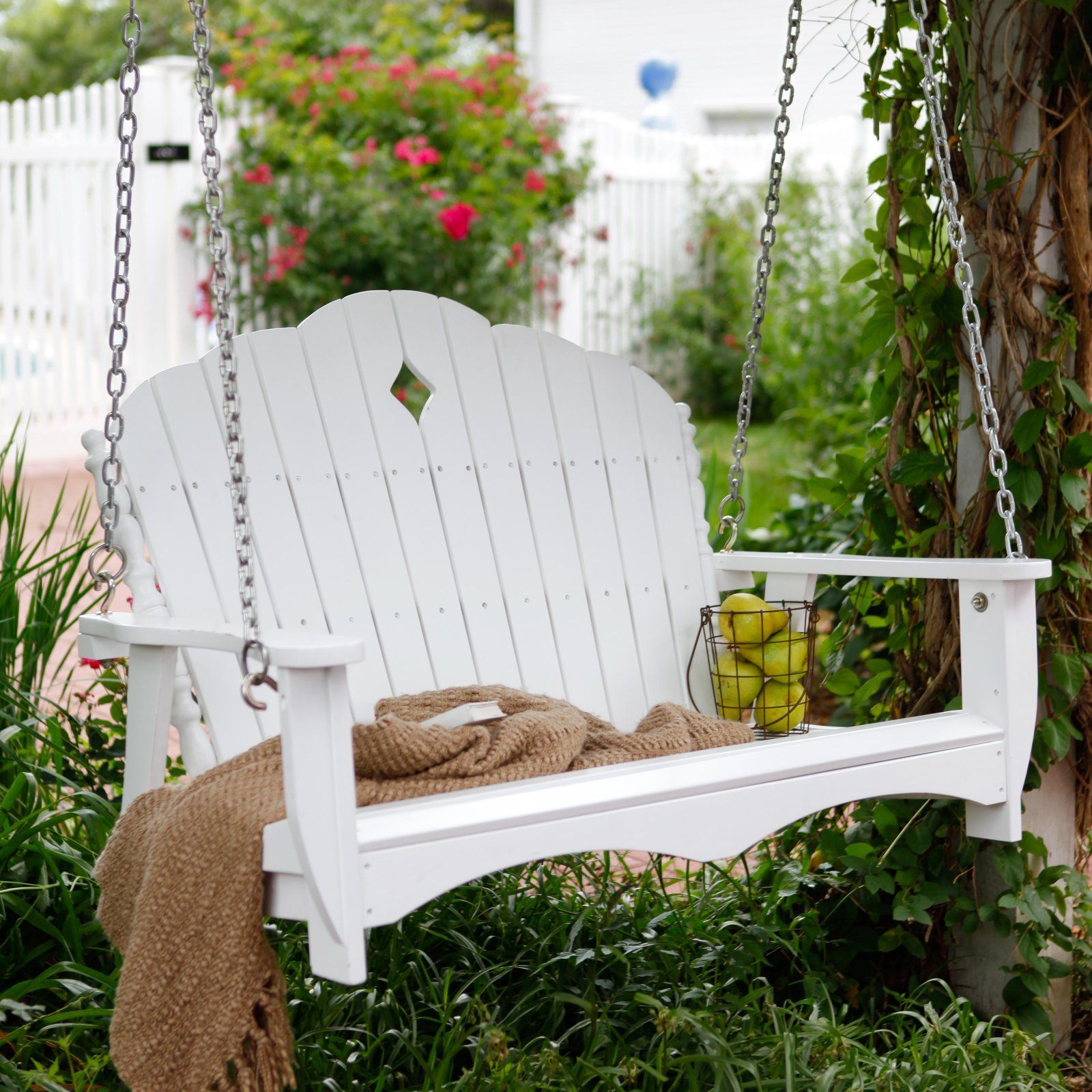 Every Southern Home has an old fashioned swing........Southern California that is!...........