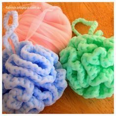 Have you tried making bath scrubbies? They’re really simple to crochet and a great way of using up leftover bits and pieces of