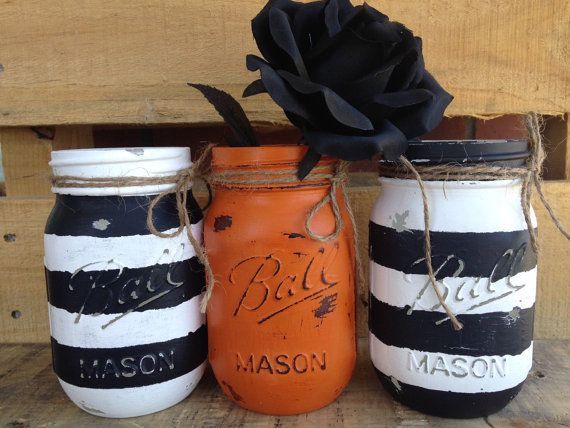 Hey, I found this really awesome Etsy listing at https://www.etsy.com/listing/249946412/painted-mason-jars-halloween-jars