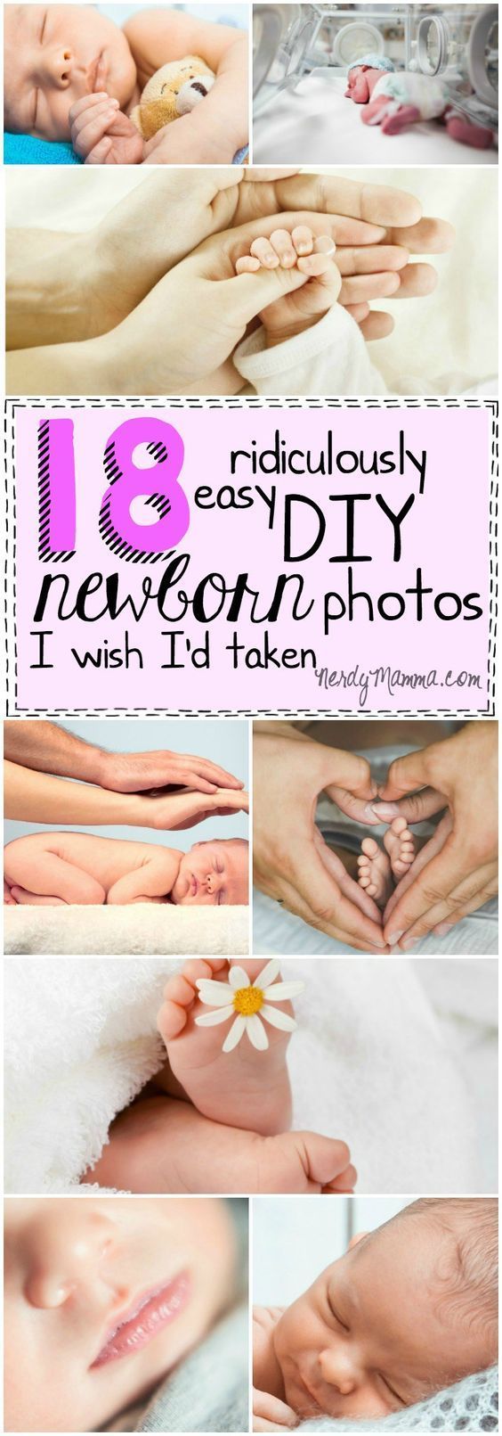 I love these easy ideas for taking baby photos at home! I wish I’d done every one of them, too!