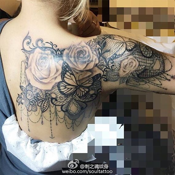 lace tattoo – Google Search