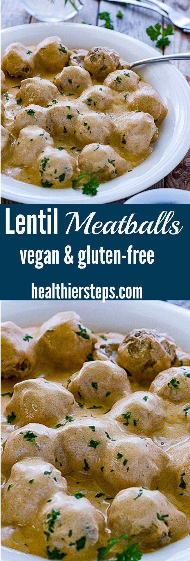 Lentil Meatballs Vegan, Gluten-Free