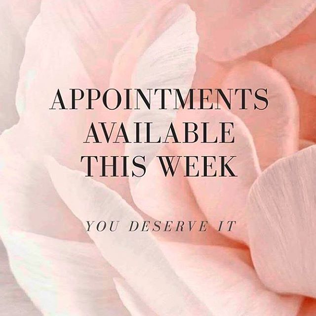 Pamper yourself this week!!  516.802.0474