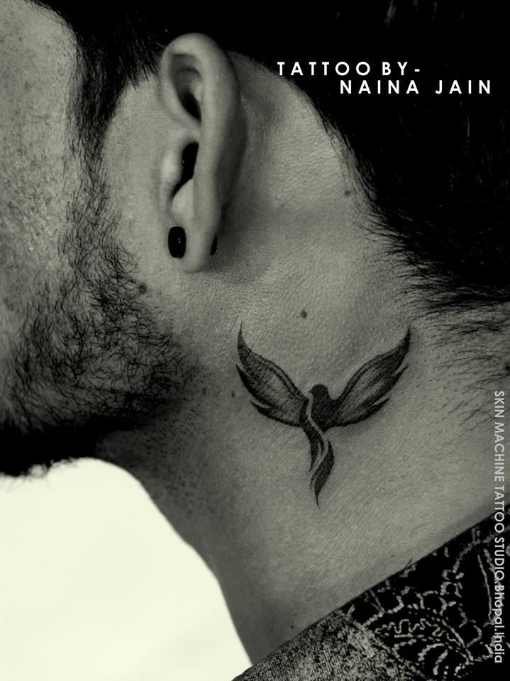 Phoenix !  Tattoo by Naina Jain at Skin Machine Tattoo Studio   Thanks for looking Your views , comments and shares would be