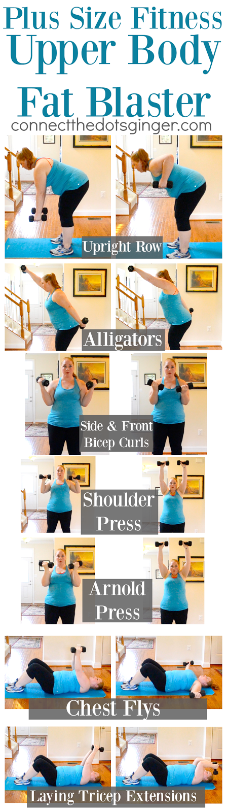 PLUS SIZE FITNESS | Upper Body, Fat Blasting, Workout | At Home Exercise | Moms | Workouts for Women | beginner workouts