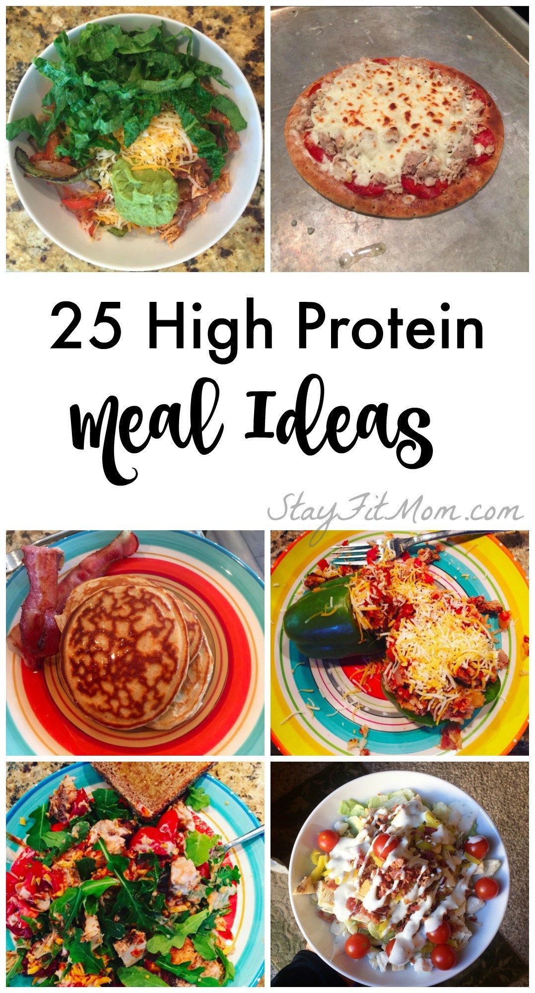 Stay Fit Mom makes Macro Counting so easy with so many ideas for high protein meals.