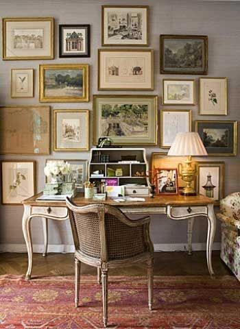 18 Fabulous, French-Inspired Home Offices