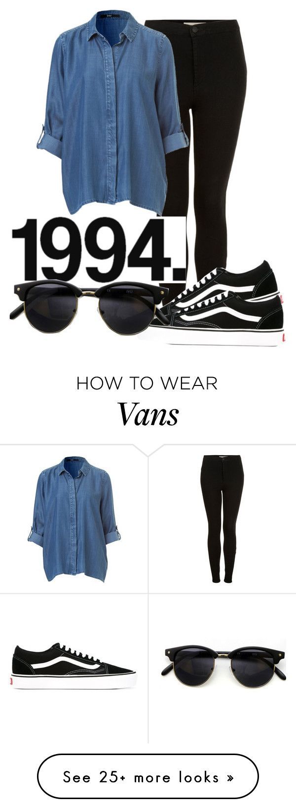 “1994” by yelmeeyuf on Polyvore featuring Topshop and Vans