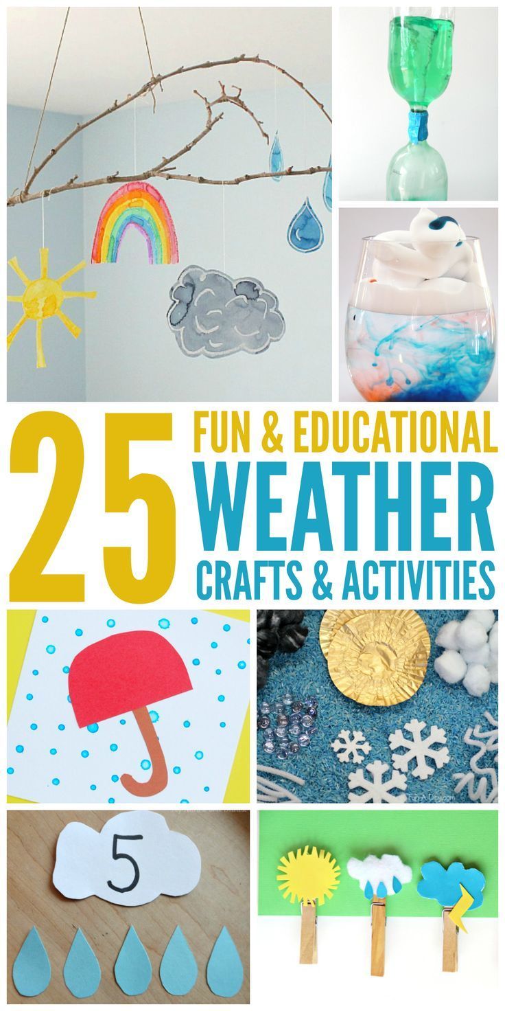 25 Fun Weather Activities and Crafts