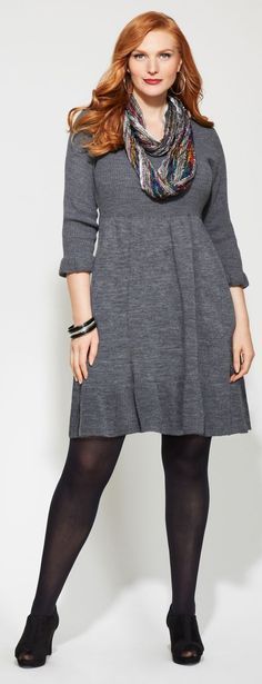 5 ways to wear a gray dress that you will love – plus size fashion for women