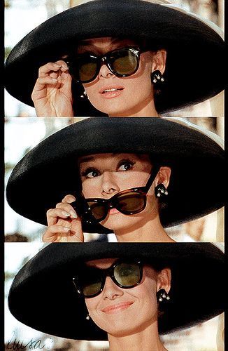 Audrey Hepburn as Holly Golightly in Breakfast at Tiffany’s