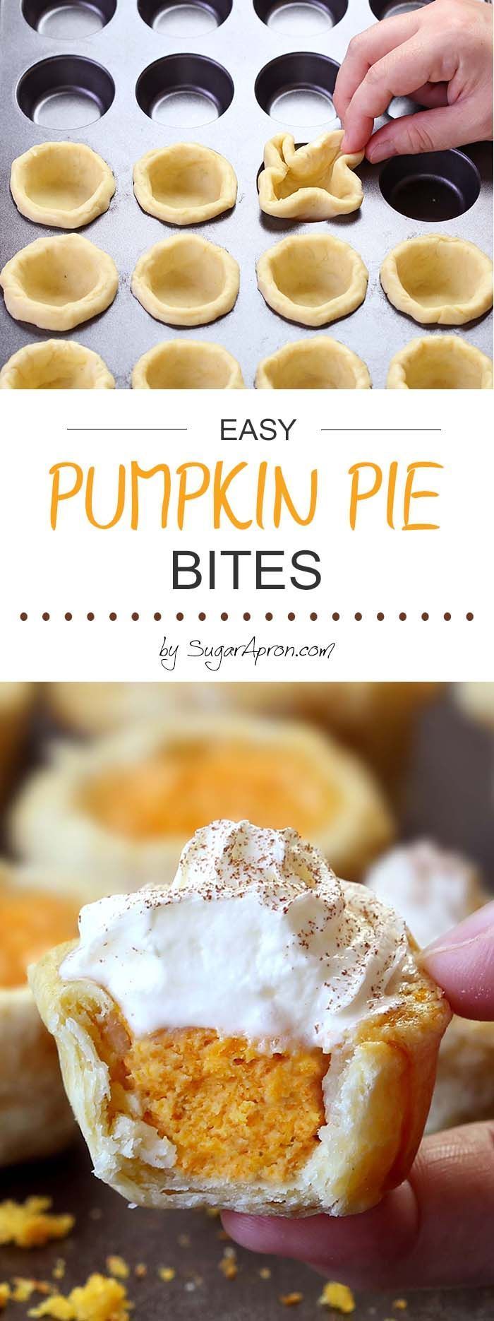 Bet I could use my pie recipe for this…All the flavors of Homemade Pumpkin Pie packed into perfect portable fall…