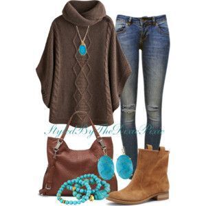 Boho chic. Boyfriend jeans. Pop of color. Fashion for women over 40.