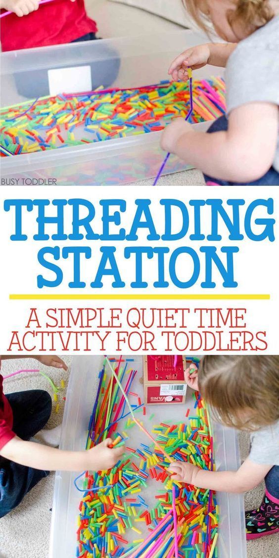 Check out this THREADING STATION! An awesome quiet time toddler activity that’s perfect for indoor days. An easy indoor activity