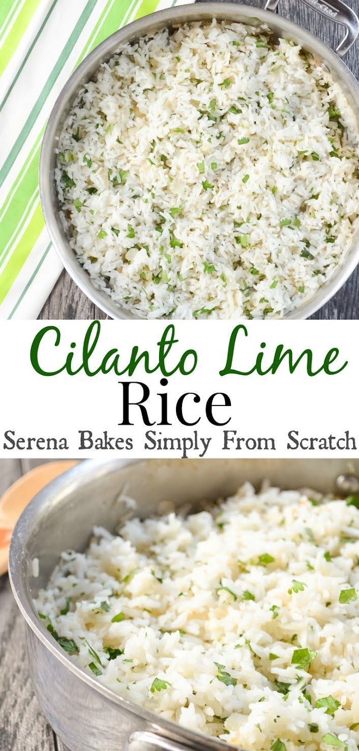 Cilantro Lime Rice a copycat version of the famous Chipotle Restaurant but according to the family even better!