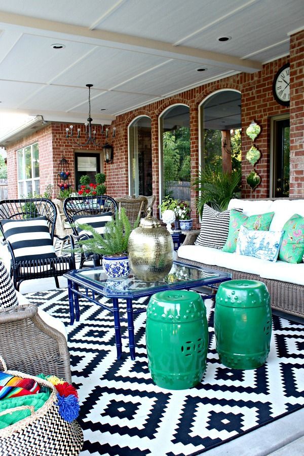 Dimples and Tangles: BLOGGER STYLIN’ HOME TOURS SUMMER EDITION- PATIO REVEAL!