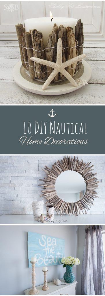 DIY Home, Coastal Home Decor, DIY Coastal, Coastal Home, Popular Pin, DIY Everything, DIY Home, Coastal Decor, Nautical Home