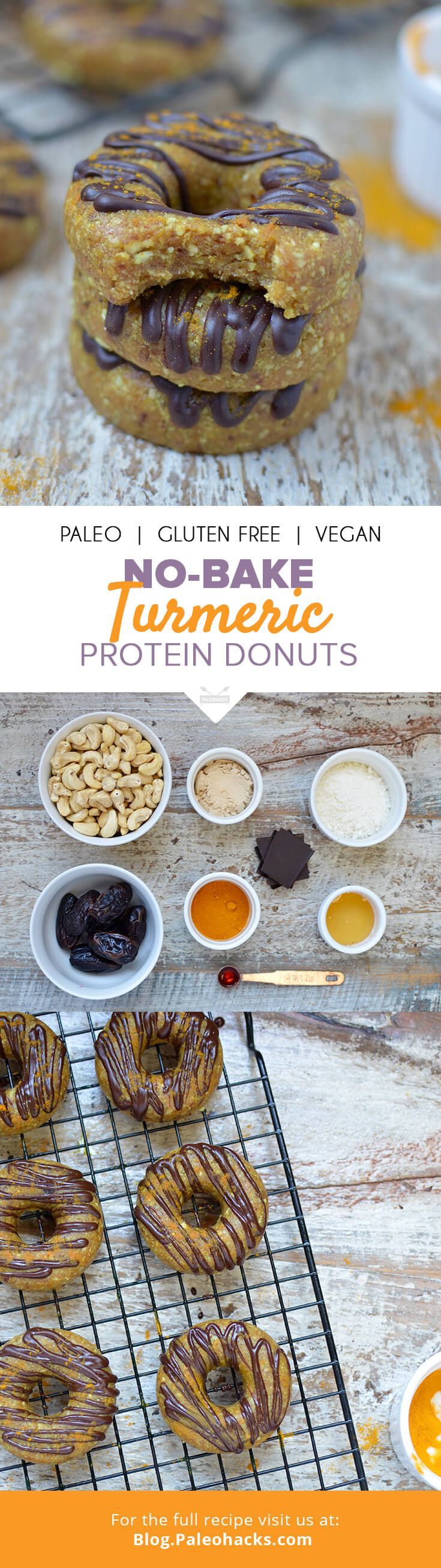 Donut lovers, rejoice. These Turmeric Protein Donuts turns your favorite treat into an anti-inflammatory, protein-packed recipe.