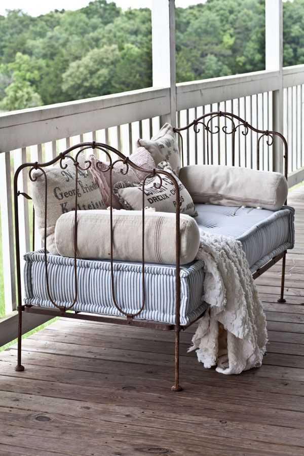 French crib bench conversion