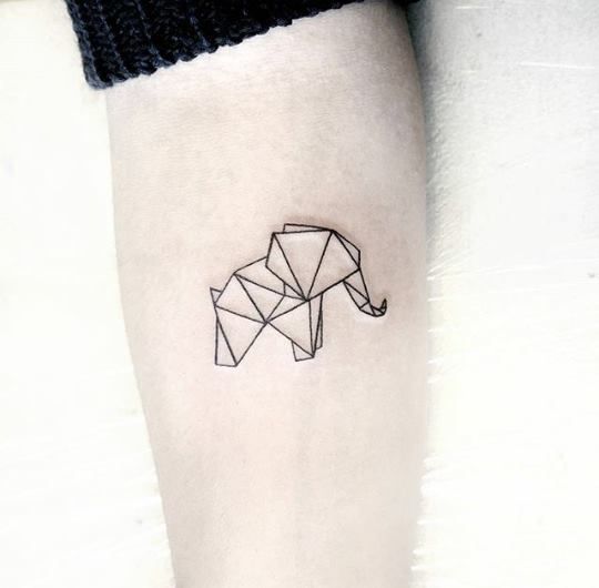 geometric elephant