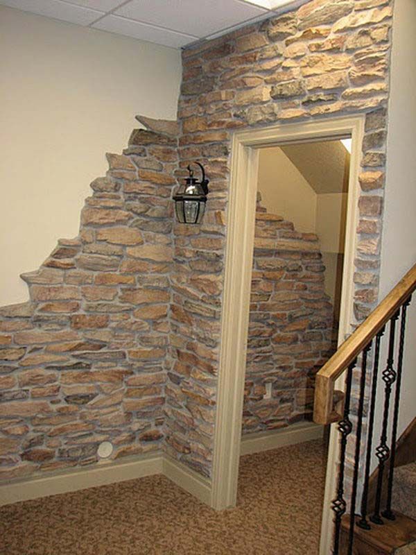 House Updates with Fake Stone Ideas