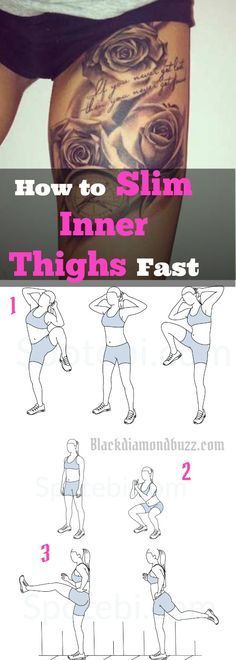 How do you get rid of inner thigh fat and tone up your Legs? Here are the best easy simple exercises to slim inner thighs and