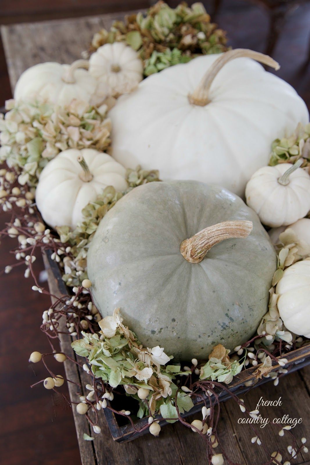 How To Decorate With White Pumpkins