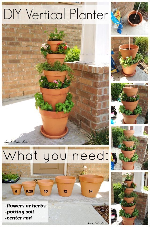 How To Make A Terra-Cotta Herb Tower | IKEA Decoration