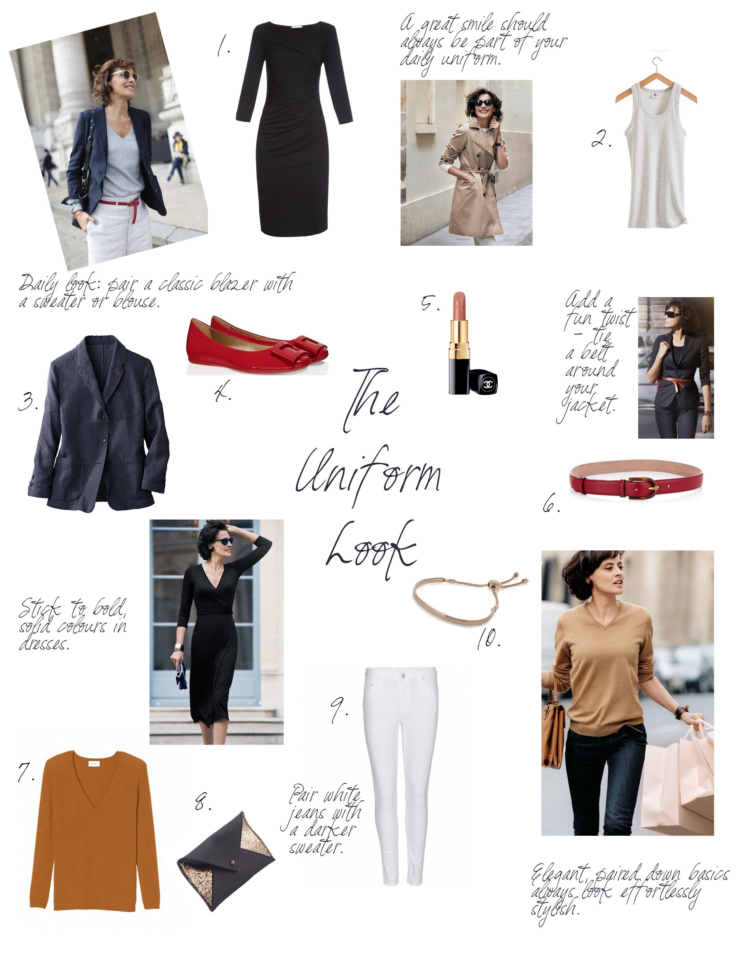 Ines de la Fressange Style Profile | Uniform Dressing | Miranda’s Notebook