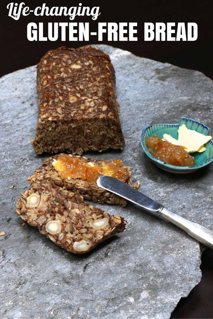 “Life-changing bread” is not an exaggeration for this delicious, incredibly simple, gluten-free bread loaded with heart-healthy,