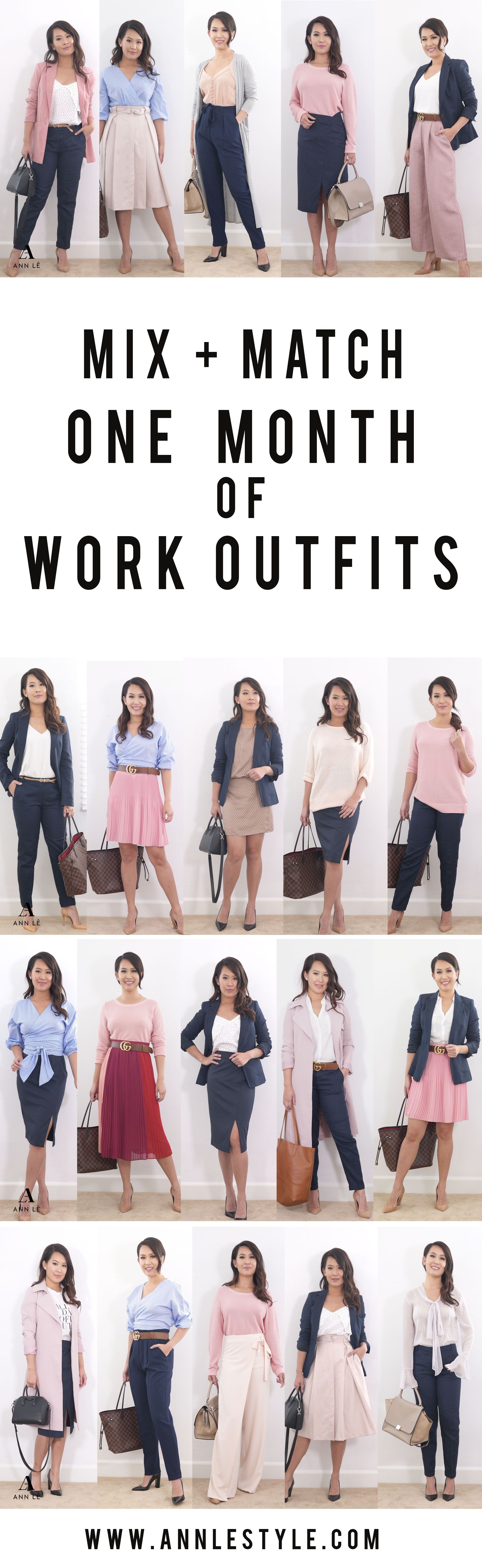 Monthly Work Outfit Ideas