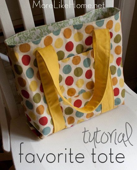 More Like Home: Day 13 – Favorite Tote Bag