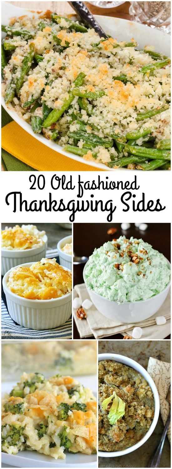 Old Fashioned Thanksgiving Side Dishes plus Butterball gift card giveaway