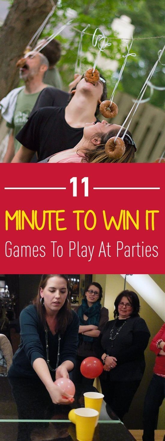Pick your most loved Minute to Win It party game and let the fun start! Every game is fun and challenging. Incredible for birthday