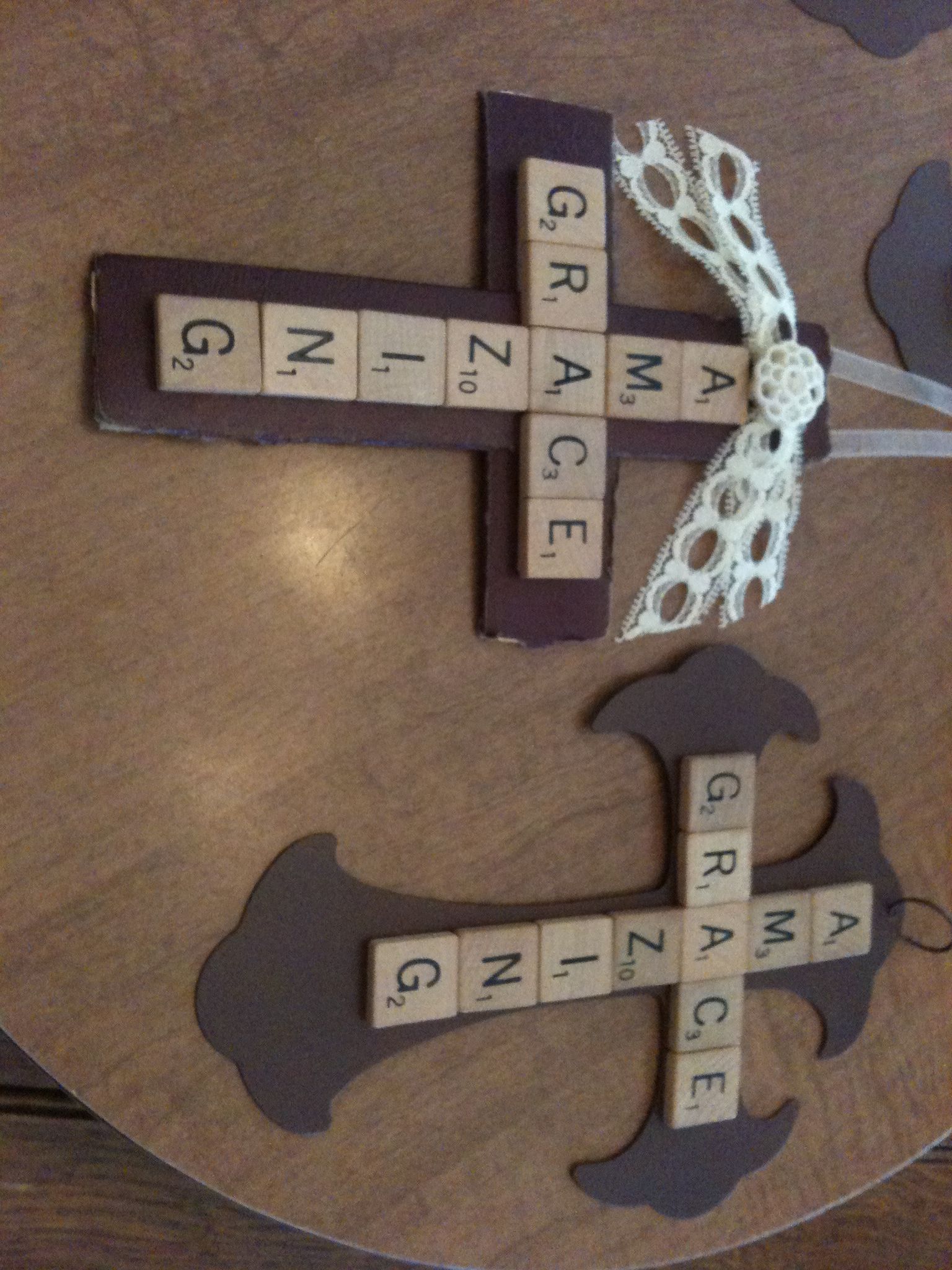 Scrabble crosses, DIY gifts, Christian gift, Christian craft.