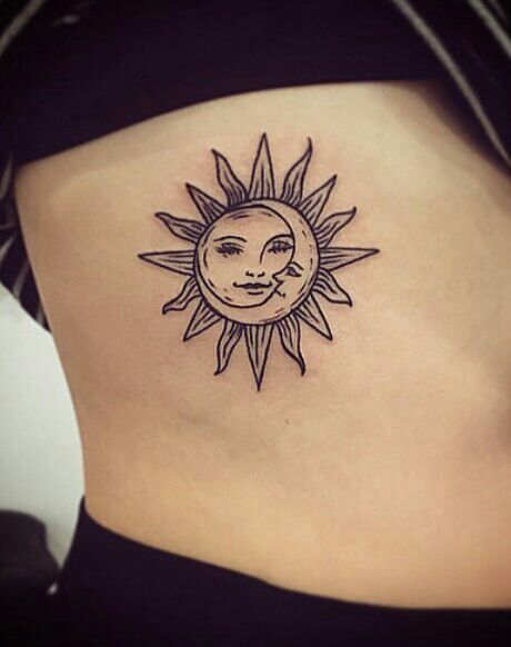 Sun moon tat