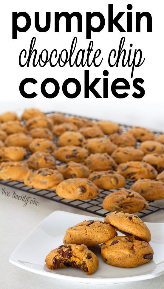 The BEST pumpkin chocolate chip cookies ever! I love finding new pumpkin recipes for the fall. This easy recipe is amazing. My