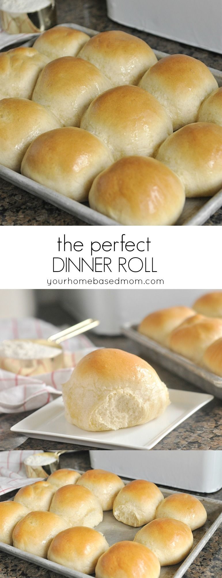 The Perfect Dinner Rolls Recipe –  light, soft and warm!