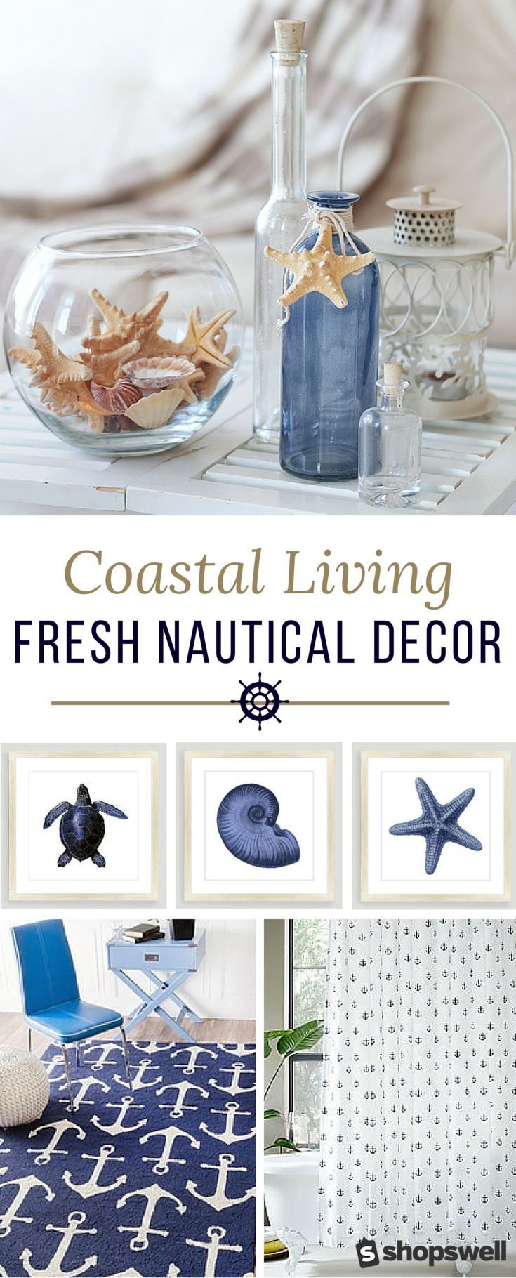 This collection of nautical decor is everything you need to create the perfect coastal living space. Hello, gorgeous beach