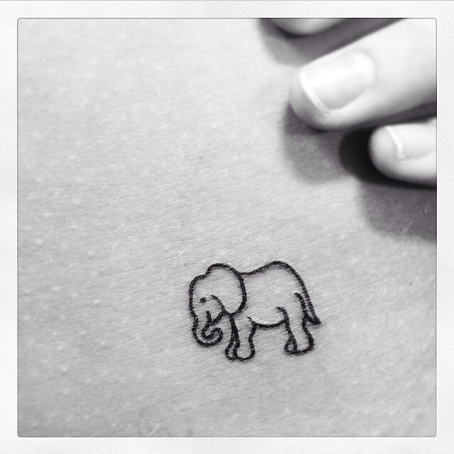 Tiny elephant