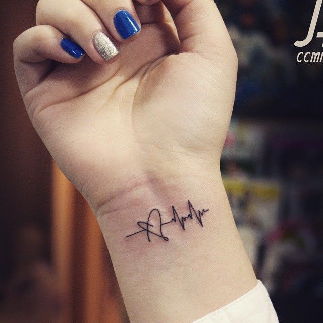 25 Heartbeat Tattoo Ideas and Design Lines  – Feel your own Rhythm