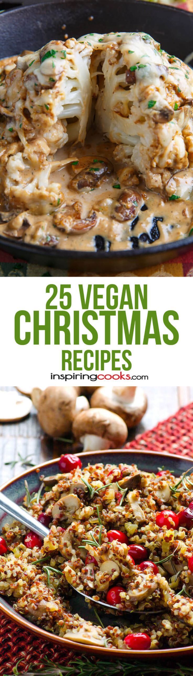 25 Vegan Christmas Recipes